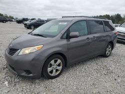 Toyota salvage cars for sale: 2011 Toyota Sienna LE