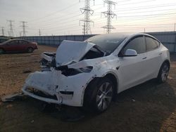 Salvage cars for sale at Elgin, IL auction: 2022 Tesla Model Y