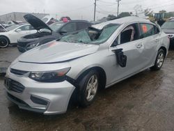 Salvage cars for sale at Chicago Heights, IL auction: 2017 Chevrolet Malibu LS