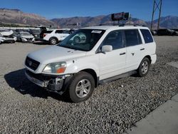 Salvage cars for sale at Farr West, UT auction: 2003 Honda Pilot EXL