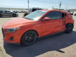 Salvage cars for sale at Sun Valley, CA auction: 2019 Hyundai Veloster Turbo