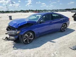 Salvage vehicles for parts for sale at auction: 2022 Honda Accord Sport SE