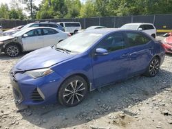 Toyota salvage cars for sale: 2017 Toyota Corolla L