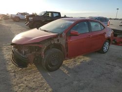 Toyota salvage cars for sale: 2016 Toyota Corolla L