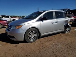 Salvage cars for sale at auction: 2012 Honda Odyssey EXL