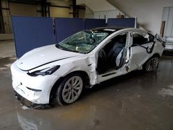 Salvage cars for sale at Ellwood City, PA auction: 2022 Tesla Model 3