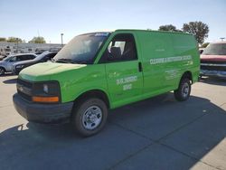 Salvage trucks for sale at Sacramento, CA auction: 2003 Chevrolet Express G3500