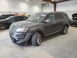 Salvage cars for sale from Copart Milwaukee, WI: 2017 Ford Explorer Limited