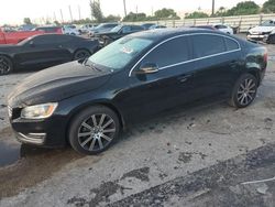 Salvage cars for sale at Miami, FL auction: 2017 Volvo S60 Premier