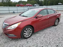 Salvage cars for sale at Augusta, GA auction: 2014 Hyundai Sonata SE