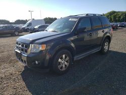 Vehiculos salvage en venta de Copart East Granby, CT: 2012 Ford Escape Limited