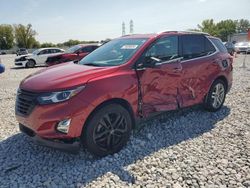 Carros salvage sin ofertas aún a la venta en subasta: 2019 Chevrolet Equinox Premier