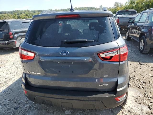 2018 Ford Ecosport SE