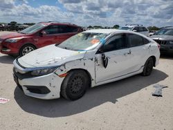 Honda salvage cars for sale: 2017 Honda Civic LX