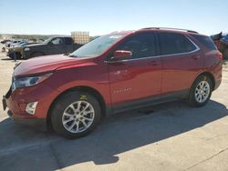 Chevrolet salvage cars for sale: 2018 Chevrolet Equinox LT