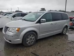 Salvage cars for sale at Franklin, WI auction: 2010 Chrysler Town & Country Limited