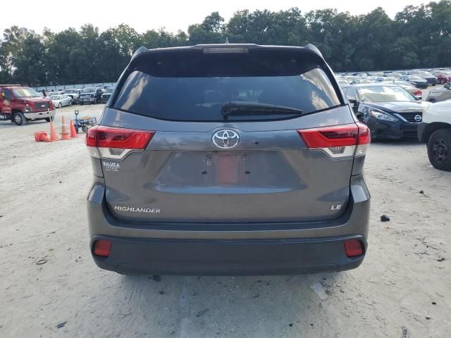 2018 Toyota Highlander LE