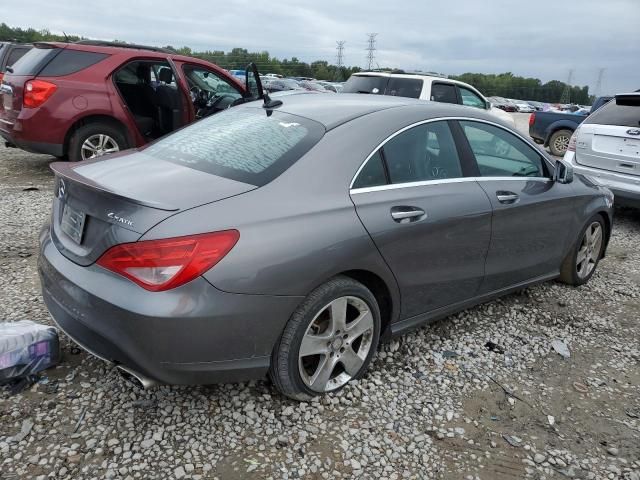 2016 Mercedes-Benz CLA 250 4matic