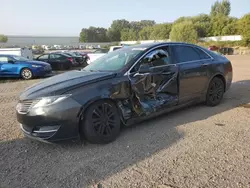 Salvage cars for sale at Davison, MI auction: 2014 Lincoln MKZ