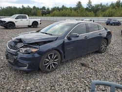 2017 Chevrolet Malibu LT en venta en Windham, ME