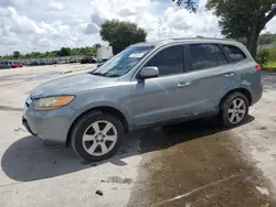 Salvage cars for sale at Orlando, FL auction: 2008 Hyundai Santa FE SE