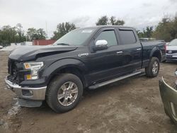 Salvage cars for sale at Baltimore, MD auction: 2015 Ford F150 Supercrew