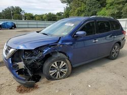 Salvage cars for sale at Shreveport, LA auction: 2018 Nissan Pathfinder S