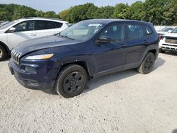 Jeep salvage cars for sale: 2015 Jeep Cherokee Sport