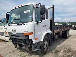 Salvage trucks for sale at Houston, TX auction: 2012 Nissan Diesel UD2600