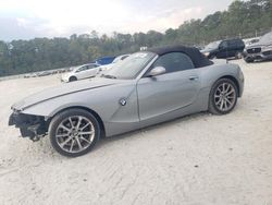 Salvage cars for sale at Ellenwood, GA auction: 2007 BMW Z4 3.0