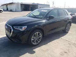 Salvage cars for sale at Sun Valley, CA auction: 2024 Audi Q3 Premium S Line 45