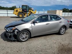 Salvage cars for sale at Newton, AL auction: 2015 Toyota Corolla L