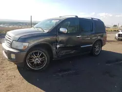 Salvage cars for sale at Albuquerque, NM auction: 2005 Infiniti QX56