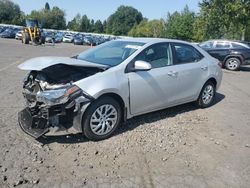 Toyota salvage cars for sale: 2018 Toyota Corolla L