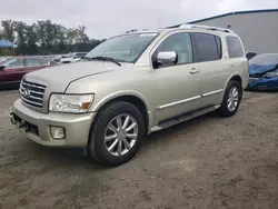 Carros salvage sin ofertas aún a la venta en subasta: 2008 Infiniti QX56