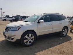 Salvage cars for sale at Greenwood, NE auction: 2014 Chevrolet Traverse LTZ