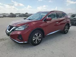 Salvage cars for sale at San Antonio, TX auction: 2020 Nissan Murano SV