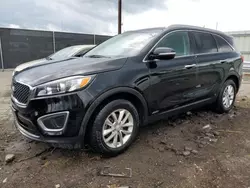 Salvage cars for sale at Woodhaven, MI auction: 2016 KIA Sorento LX