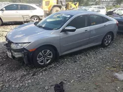 Honda salvage cars for sale: 2017 Honda Civic LX