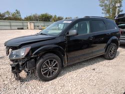 Salvage cars for sale at Kansas City, KS auction: 2017 Dodge Journey SE