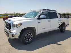 Toyota salvage cars for sale: 2018 Toyota Tundra Crewmax Limited