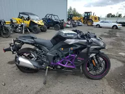 Salvage cars for sale from Copart Portland, OR: 2024 Kawasaki ZX1002 K