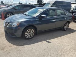 Nissan Vehiculos salvage en venta: 2017 Nissan Sentra S