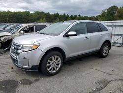 Salvage cars for sale at Exeter, RI auction: 2012 Ford Edge Limited