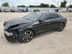 Salvage cars for sale at Oklahoma City, OK auction: 2021 Hyundai Sonata SEL Plus