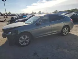 Salvage cars for sale at Indianapolis, IN auction: 2010 Honda Accord Crosstour EXL