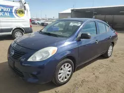 Salvage cars for sale at Brighton, CO auction: 2014 Nissan Versa S