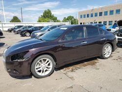 Nissan salvage cars for sale: 2011 Nissan Maxima S