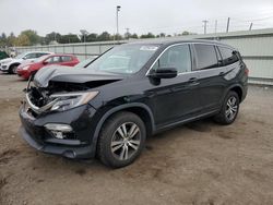 Salvage cars for sale at Pennsburg, PA auction: 2018 Honda Pilot EXL