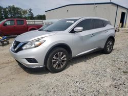 Salvage cars for sale at Spartanburg, SC auction: 2015 Nissan Murano S